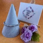 Clio Crackle Bracelets - Grey Clio Crackle Bracelets - Grey