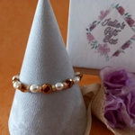 Crystal Coin Bracelet - Bronze Crystal Coin Bracelet - Bronze
