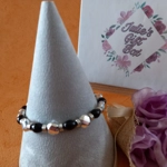 Crystal Coin Bracelet - Silver Crystal Coin Bracelet - Silver