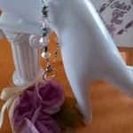 Crystal Nugget Bracelet - Crystal with Silver Crystal Nugget Bracelet - Crystal with Silver