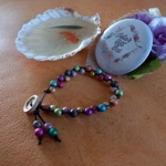 Double Stranded Button Bracelet - Stardust Double Stranded Button Bracelet - Stardust