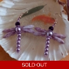 Dragonfly Earrings - Lilac