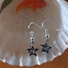 Star Shape with Crystal Earrings