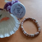 Fimo Heishi Bracelets - Beige Fimo Heishi Bracelets - Beige