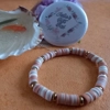 Fimo Heishi Bracelets - Beige