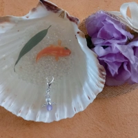 Guardian Angel Phone Charm - Lilac