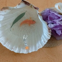 Guardian Angel Phone Charm - Orange