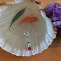 Guardian Angel Phone Charm - Pink