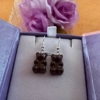 Gummy Bears Earrings - Milky Brown