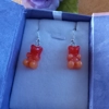 Gummy Bears Earrings - Red & Orange