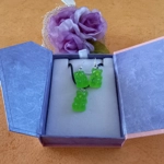 Gummy Bears - Necklace & Earrings Set - Lime Green Gummy Bears - Necklace & Earrings Set - Lime Green