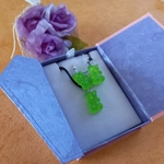 Gummy Bears - Necklace & Earrings Set - Lime Green Gummy Bears - Necklace & Earrings Set - Lime Green
