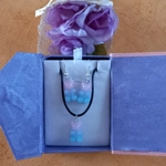 Gummy Bears - Necklace & Earrings Set - Milky Baby Pink & Milky Baby Blue Gummy Bears - Necklace & Earrings Set - Milky Baby Pink & Milky Baby Blue