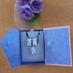 Gummy Bears - Necklace & Earrings Set - Milky White Gummy Bears - Necklace & Earrings Set - Milky White