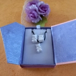 Gummy Bears - Necklace & Earrings Set - Milky White Gummy Bears - Necklace & Earrings Set - Milky White