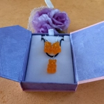 Gummy Bears - Necklace & Earrings Set - Orange Gummy Bears - Necklace & Earrings Set - Orange