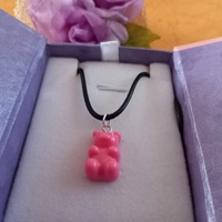 Gummy Bears Necklace - Milky Pink