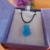 Gummy Bears Necklace - Transparent Baby Blue