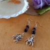 Halloween Creepy Spider Earrings