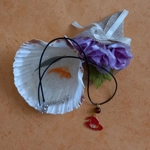Halloween Necklace - Red Witches Hat Halloween Necklace - Red Witches Hat