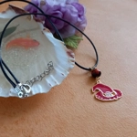 Halloween Necklace - Red Witches Hat Halloween Necklace - Red Witches Hat