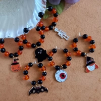 Halloween Wine Glass Charms