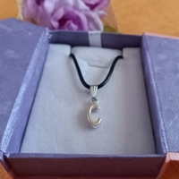 Initial Necklace - C