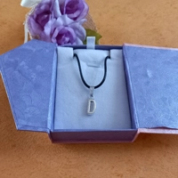 Initial Necklace - D