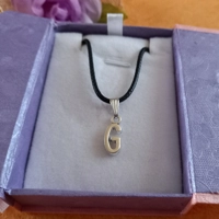 Initial Necklace - G