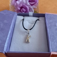 Initial Necklace - K