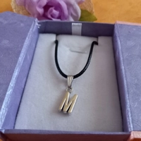 Initial Necklace - M