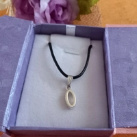 Initial Necklace - O