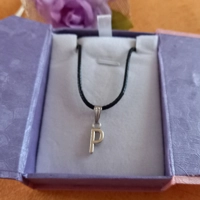 Initial Necklace - P