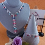 Jade Confetti Necklace, Bracelet and Earrings Set - Sprinkles Jade Confetti Necklace, Bracelet and Earrings Set - Sprinkles