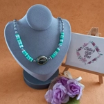 Joy Fimo Heishi Necklace - Spring Green Joy Fimo Heishi Necklace - Spring Green