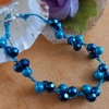 Knotted Bracelet - Dark Cyan