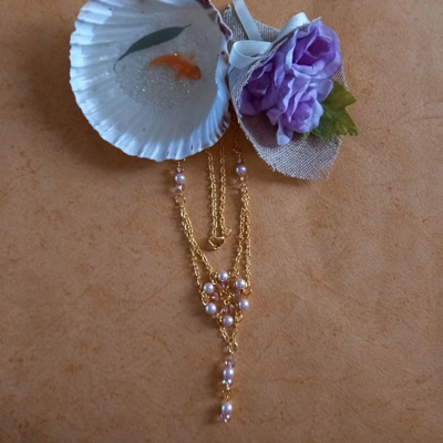 Laurel Necklace - Rose Laurel Necklace - Rose