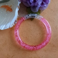 Light up Flashing Bubble Bangle - Neon Pink