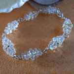 Margarita Flower Bracelet - Crystal and Silver Margarita Flower Bracelet - Crystal and Silver