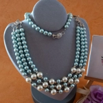 Marushka Pearl Necklace - Buttermilk & Powder Blue Marushka Pearl Necklace - Buttermilk & Powder Blue