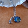 Mermaid Blue Pendant