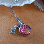 Mermaid Pink Pendant Mermaid Pink Pendant