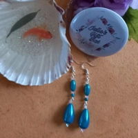 Miracle Drop Earrings - Turquoise