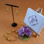 Mobius Miracle Stardust Bracelet and Earring Set - Gold Mobius Miracle Stardust Bracelet and Earring Set - Gold