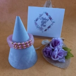 Monique Memory Bracelet - Pink AB