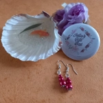 Moroccan Sunset Earrings - Gradient Red Moroccan Sunset Earrings - Gradient Red