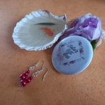 Moroccan Sunset Earrings - Gradient Red Moroccan Sunset Earrings - Gradient Red