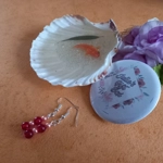 Moroccan Sunset Earrings - Pink and Red Moroccan Sunset Earrings - Pink and Red
