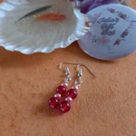 Moroccan Sunset Earrings - Pink and Red Moroccan Sunset Earrings - Pink and Red