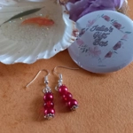 Moroccan Sunset Earrings - Red Moroccan Sunset Earrings - Red
